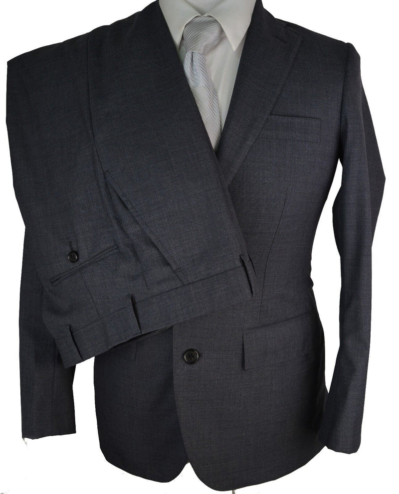 #X316 NEW FREEMANS SPORTING CLUB Mohair Grey Suit Martin Greenfield 36R/32W