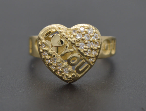 Real 10k Solid Yellow Gold I Love You Heart Women Ring 12.1mm 3.7gr.jpg