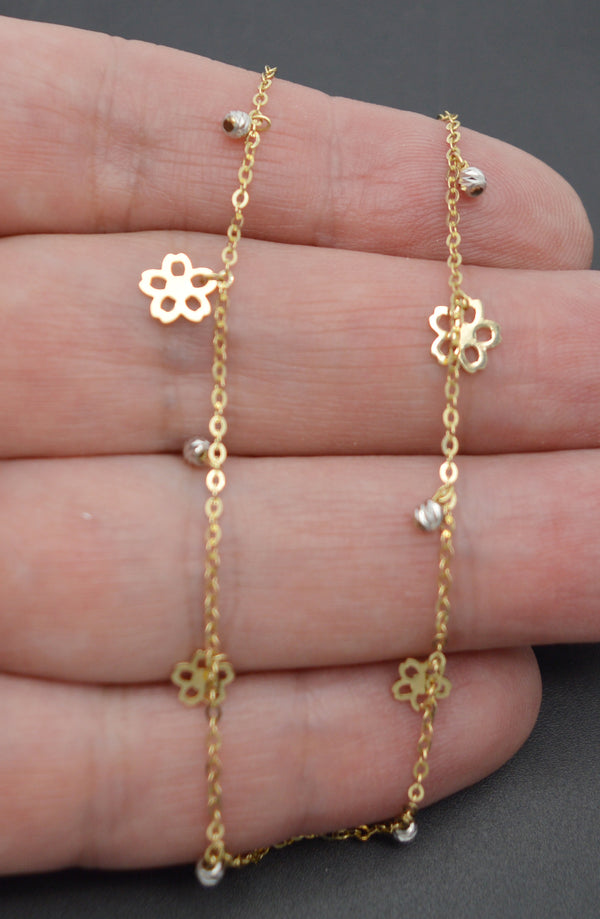 real-14k-yellow-solid-gold-dangling-flowers-diamond-cut-anklet-bracelet-9-10.jpg