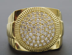 Real 10k Yellow Solid Gold Cubic Zirconia Ring All Sizes 8.6gr 18.5 x 22.6 mm.jpg